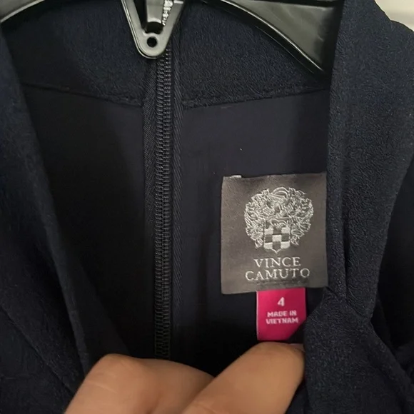 Size 4 Navy Blue Jumpsuit - Picture 3 of 3